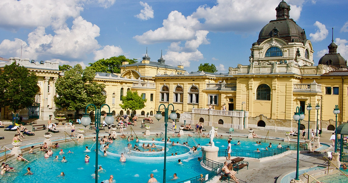 Széchenyi Fürdő beltéri részleg